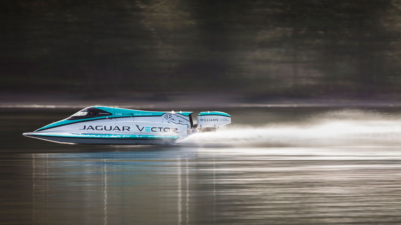 Jaguar Vector V20E sets electric maritime speed record